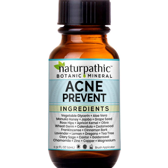 Acne Prevent | Topical Treatment | Botanic + Mineral | Brush-On Applicator